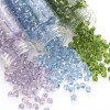 4mm Domestic Super High Quality Glass Rice Beads Water Drip Irrigation Silver Paint Round