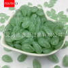 Glass Beads 8*14mm Water Drop Pendant Flat Diy Jewelry Accessories Hole Material Loose