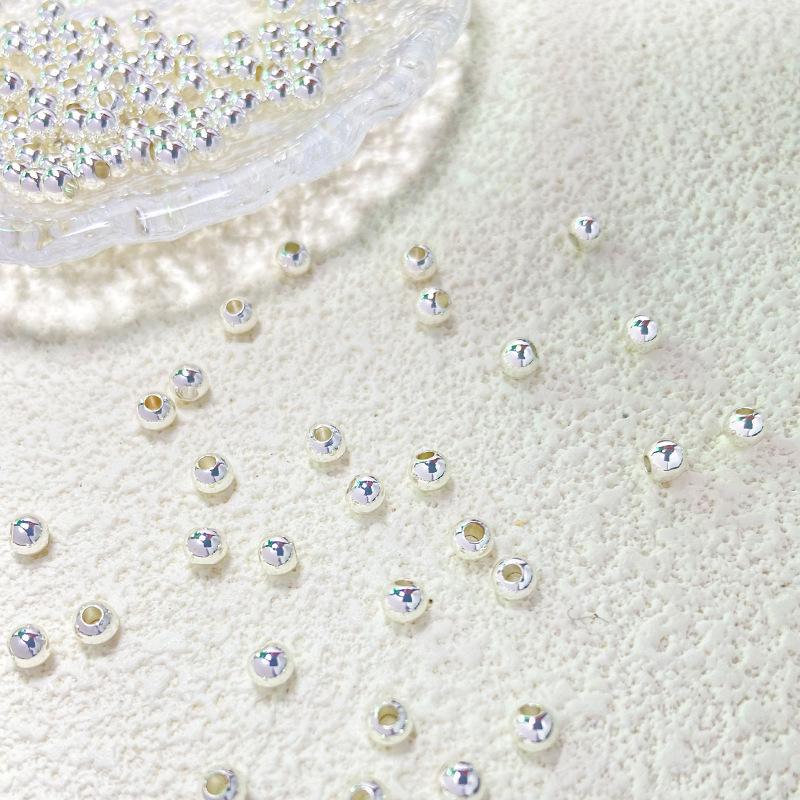 Diy American 14k18k Gold Injection Gf Beads Bean Positioning Separated Loose Accessories