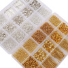 15 Grid Boxed Diy Metal Accessories Material Set Earrings Ear Hooks Bracelet Necklace