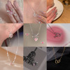[collection of Love Models] Butterfly Necklace for Women, Ins Niche Design, High-end