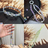 Acrylic 8mm Phantom Imitation Glass Square Beads Handmade Diy Accessories Loose Hand