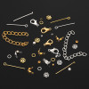 15 Grid Open Circle Closed Diy Jewelry Basic Accessories Set Box Handmade Homemade