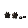 Stainless Steel Fashion Jewelry Ins Simple Cute Bear Paw Animal Footprint Cat Paw