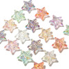 Acrylic Color-plated High-transparency Three-layer Star Beads Handmade Diy Mobile Phone