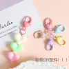 Love Metal Color Lobster Clasp Jewelry Diy Accessories Key Chain Pendant Simple Versatile