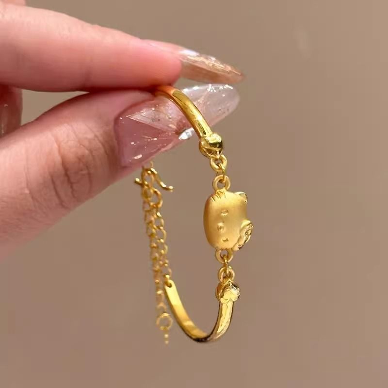 2025 New Gold Laser Butterfly Bracelet Women’s Fashion Exquisite High-end Jewelry for