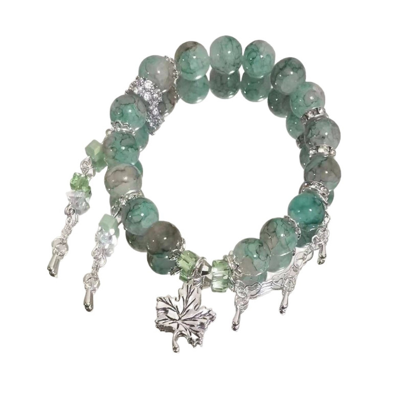 [explosive Bead Bracelet] Cheng Shishi Bracelet Diy Same Style Impression Niche