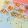 15 Grid Open Circle Closed Diy Jewelry Basic Accessories Set Box Handmade Homemade