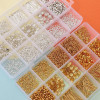 15 Grid Open Circle Closed Diy Jewelry Basic Accessories Set Box Handmade Homemade