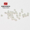 14k Gold-filled Color-preserving Round Hollow Beads Small Gold Diy Handmade Spacer Bead