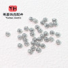 14k Gold-filled Color-preserving Round Hollow Beads Small Gold Diy Handmade Spacer Bead