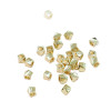 18k Gold Color-preserving Square Twisted Beads Color-preserving Copper Transfer Spacer