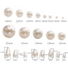 Abs Hole Imitation Pearl Loose Beads Diy Handmade Jewelry Accessories Homemade Bracelet