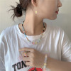 Transparent Acrylic Plum Blossom Flower Beads, Hand-woven Bracelet, Hair Rope, Bead