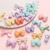 Acrylic Ab Color Stars Love Bow Beads Diy Handmade Beaded Bracelet Mobile Phone Chain
