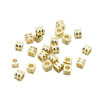 14k Gold-filled Color-protected Three-layer Square Beads Diy Handmade Jewelry Accessories