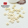 Diy Beaded Bag 14k Real Gold Color-preserving Spacer Bead Wheel Piece Loose Bracelet