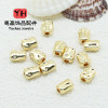 14k Gold-filled Color-preserving Special-shaped Stone Beads Irregular Spaced Pearl