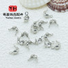 14k Gold Color-preserving Covered Buckle Accessories Bracelet Necklace Ending Double Ear