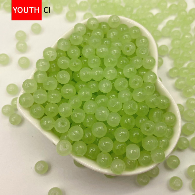 4mm6mm Glass Beads Loose Batch Crystal Bracelet with Diy Handmade Jewelry
