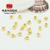 18k Gold-filled Pearl Necklace Bracelet Ending Clip Snap Button Head Steel Wire Fixed