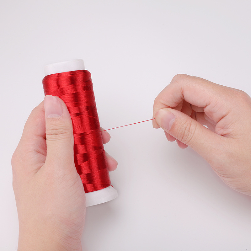 Polyester Knotless Velvet Wrapping Thread Diy Handmade Hairpin Braided Sewing Clothing
