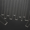 Simple Stainless Steel 12 Constellation Necklace European and American 18k Versatile