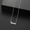 Simple Stainless Steel 12 Constellation Necklace European and American 18k Versatile