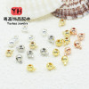 18k Real Gold Flat Closing Buckle, Round Bracelet Positioning Wire Rope Fishing Line