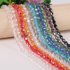 5x7mm Glass Crystal Drop-shaped Beads Loose Handmade Diy Ab Color Plated Accessories
