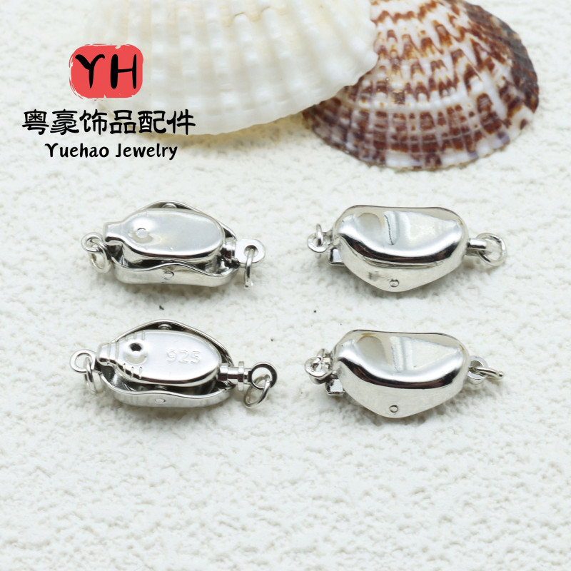 18k Gold-filled Color-protected Ingot Buckle, Pearl Necklace Clip Diy Handmade Connection