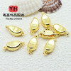 18k Gold-filled Color-protected Ingot Buckle, Pearl Necklace Clip Diy Handmade Connection