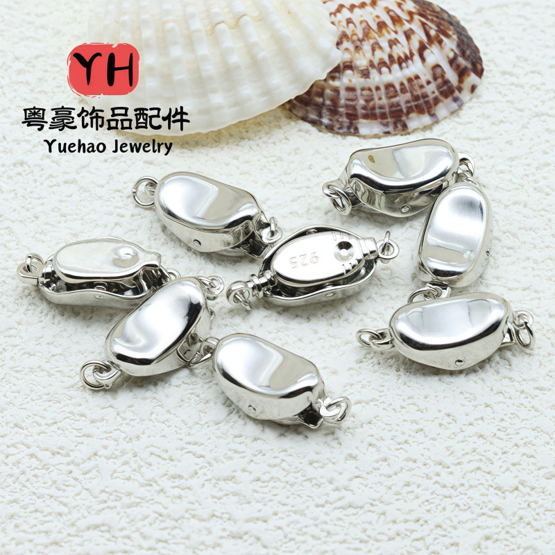 18k Gold-filled Color-protected Ingot Buckle, Pearl Necklace Clip Diy Handmade Connection