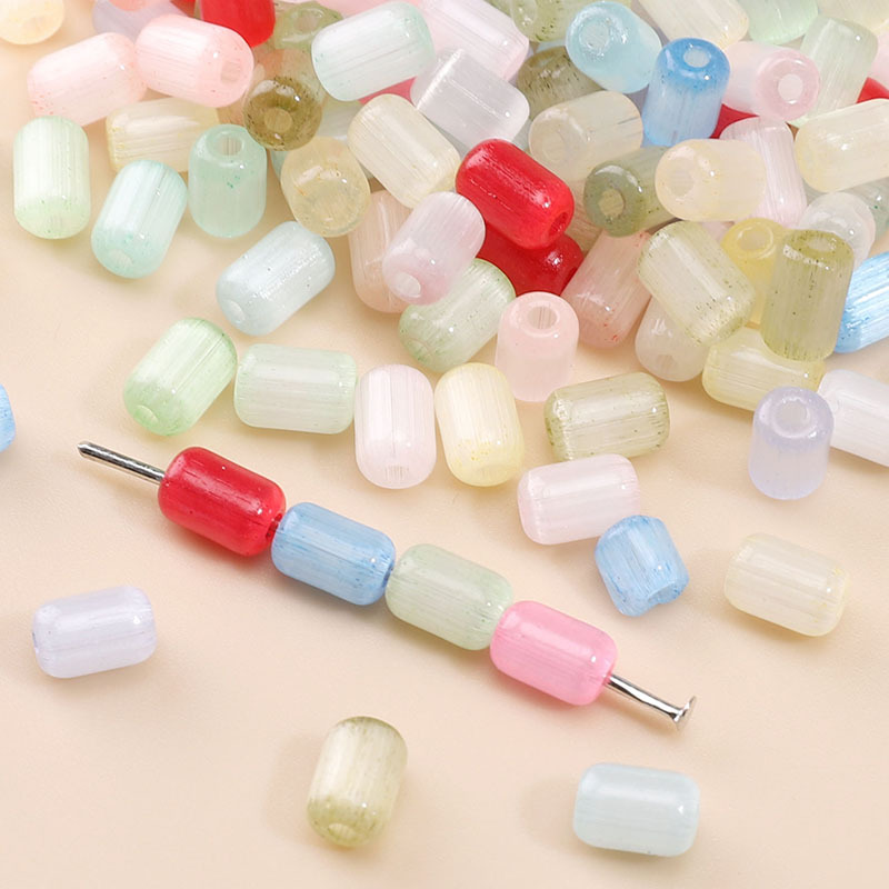 4x6mm Domestic High-quality Brushed Cat-eye Jujube-shaped Beads Diy Handmade Bracelet