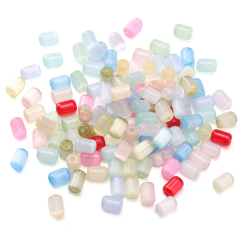 4x6mm Domestic High-quality Brushed Cat-eye Jujube-shaped Beads Diy Handmade Bracelet