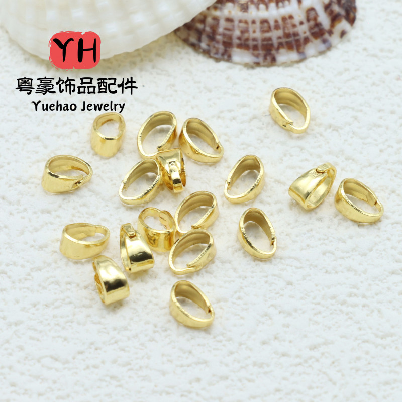 Necklace Pendant Melon Seed Buckle 14k Gold-filled Color-preserving Accessories Clip