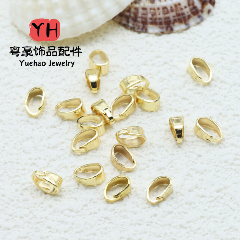 Necklace Pendant Melon Seed Buckle 14k Gold-filled Color-preserving Accessories Clip