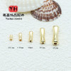 14k Gold-filled Color-preserving Bamboo Spacer Beads, Small Waist Beaded Bracelet