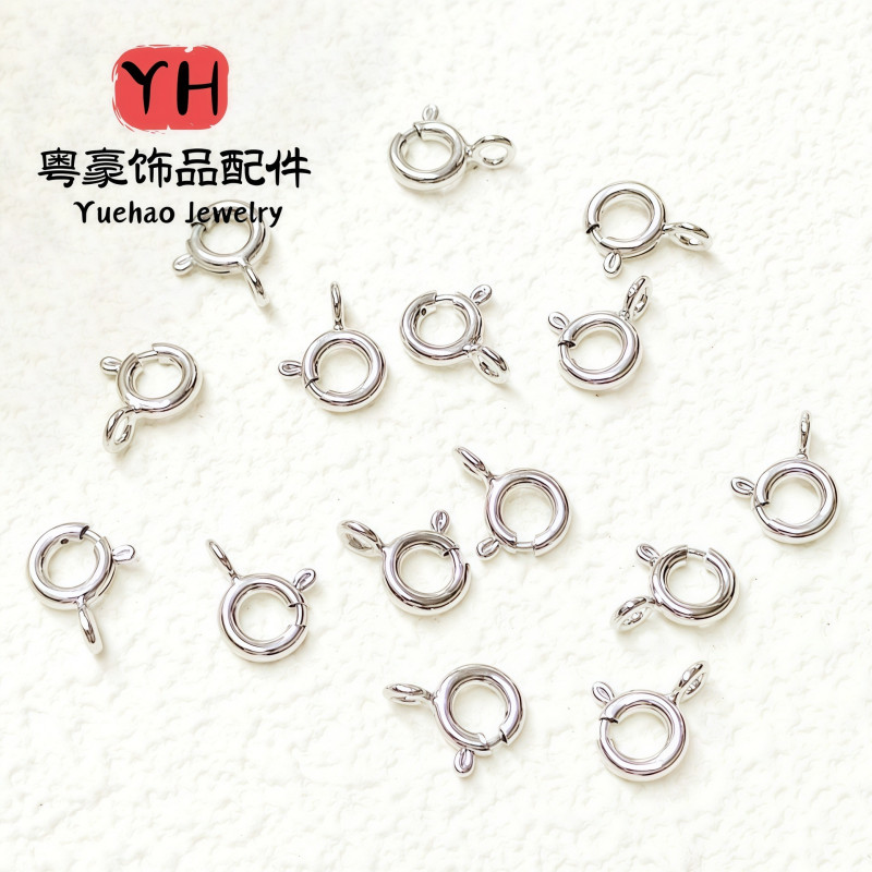 14k Gold-filled Accessories, Color-preserving Copper Material, Spring Buckle, Handmade