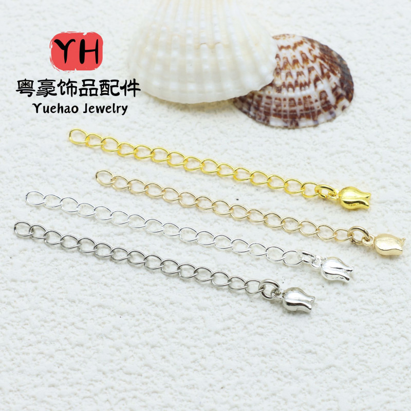 14k Gold-filled Necklace Bracelet Extension Chain Diy Jewelry Adjustment Tail