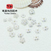 14k Gold-filled Color-protected Tori Flower Hat Spacer Bead Bracelet Diy Accessories Hand