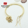 18k Gold-filled Color-preserving Multi-functional Bracelet with Floats and Needle-type