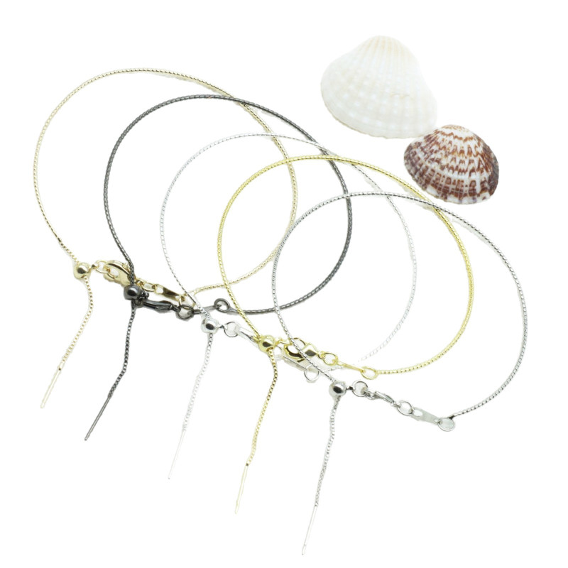 18k Gold-filled Color-preserving Multi-functional Bracelet with Floats and Needle-type