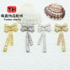 Popular Color-preserving Micro-studded Zircon Bow with Separated Beads and Crystal Diy