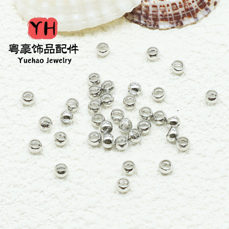 Positioning Bead Clip Flat Fixed Finishing Diy Handmade 14k Gold Plated Color Preserving