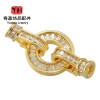 14k Gold-filled Zircon Bow Pearl Buckle Diy Jewelry Accessories Garden Button Sweater