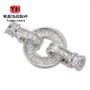 14k Gold-filled Zircon Bow Pearl Buckle Diy Jewelry Accessories Garden Button Sweater