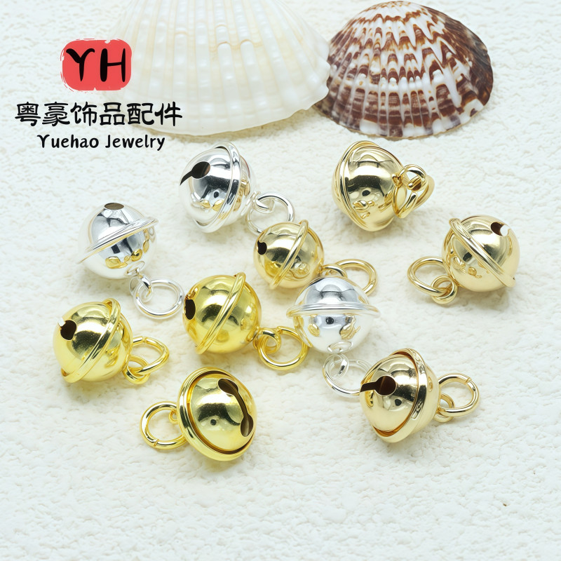14k Gold-filled and Color-protected Fugitive Princess Bell Pendant Diy Handmade Jewelry