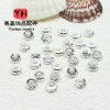 18k Gold-filled Color-preserving Separated Beads Wheel Cut Transfer Diy Handmade Beaded